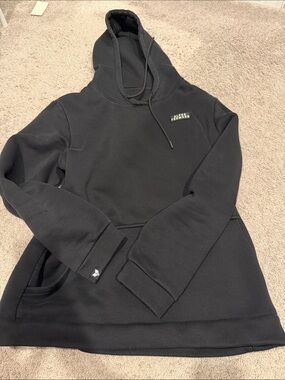 Alpha Forward (Novel) Hooded Pullover Sweatshirt with Small Chest Logo